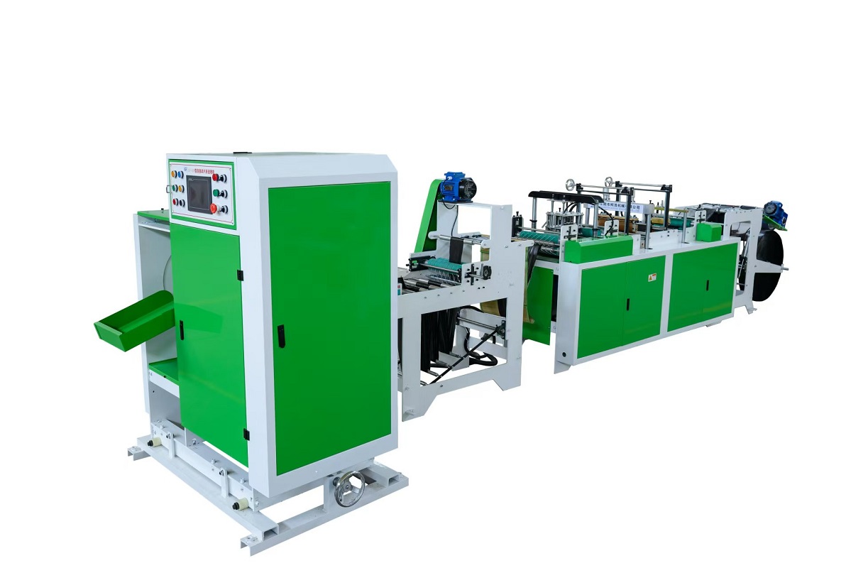 KH-300 Automatic Star Seal Rolled-up T-shirt bags Making Machine